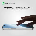 Picture of Amazingthing Anti-blue Light Tempered Glass Screen Protector  for iPhone 15 Pro & 15 Pro Max