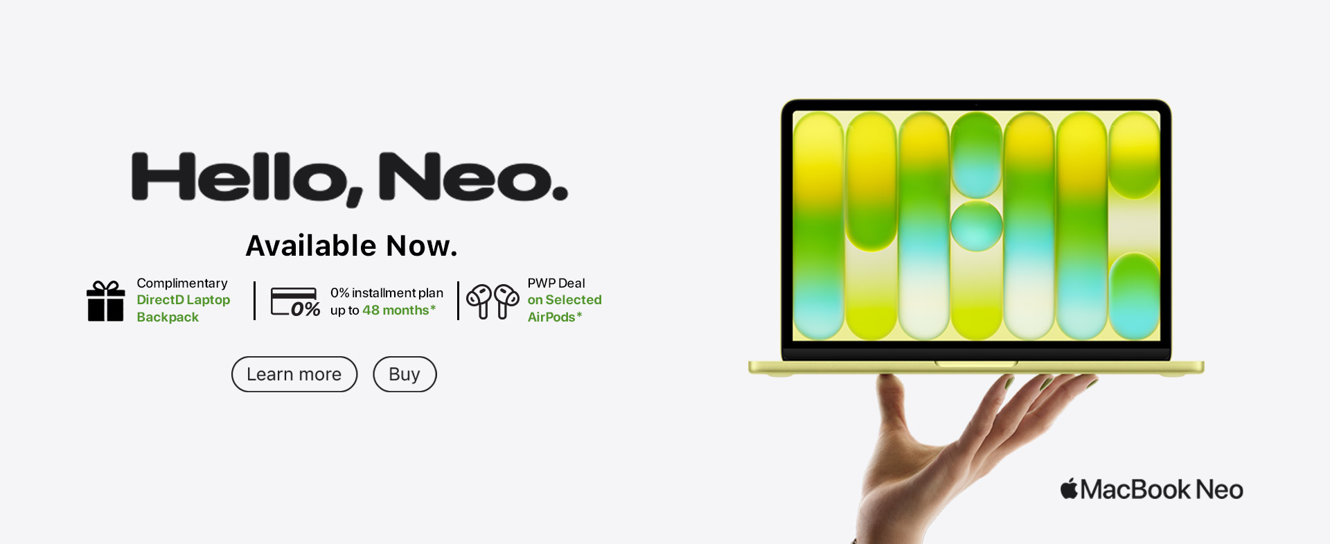 DirectD Apple Store. Home page title